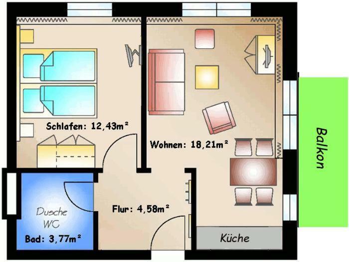 Ferienwohnung 14 - Sofia Haus Huehnergott Sellin  Esterno foto